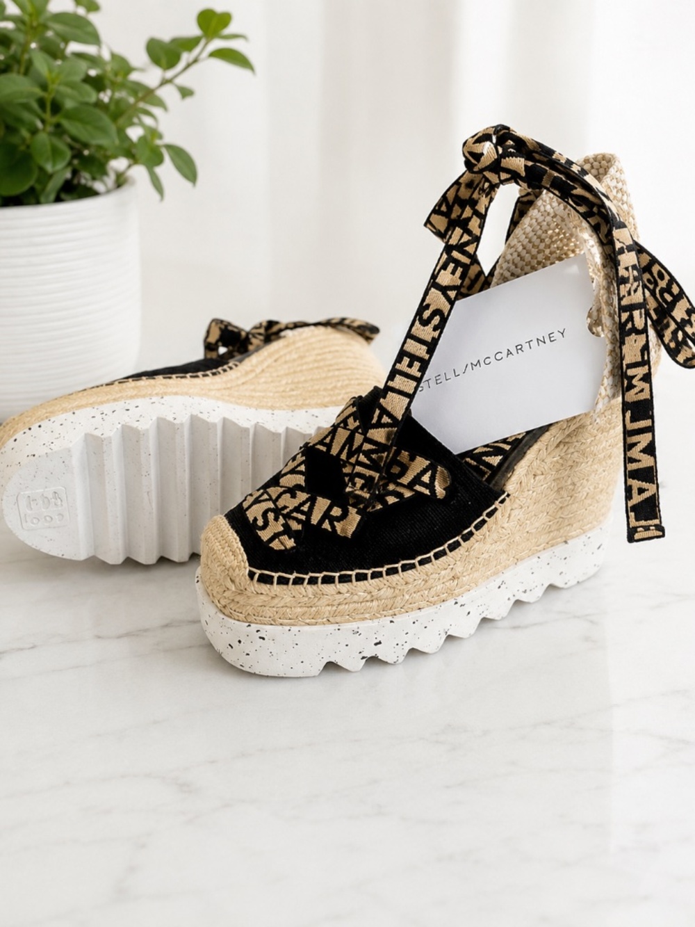 Stella McCartney 140mm Gaia espadrilles Wedge Heel